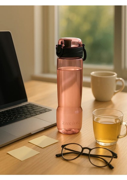 Lento Switch Mor Bpa Içermez 650 ml Tritan Su Matarası