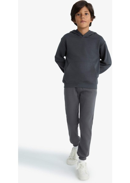 Erkek Çocuk Beli Lastikli Kalın Eşofman Altı W0773A625WN fiyatları