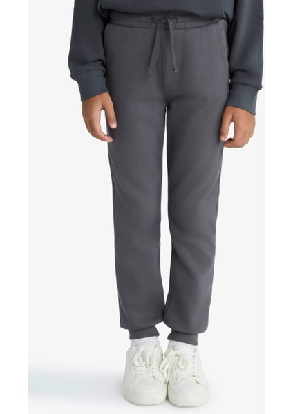 Erkek Çocuk Beli Lastikli Kalın Eşofman Altı W0773A625WN fırsatları