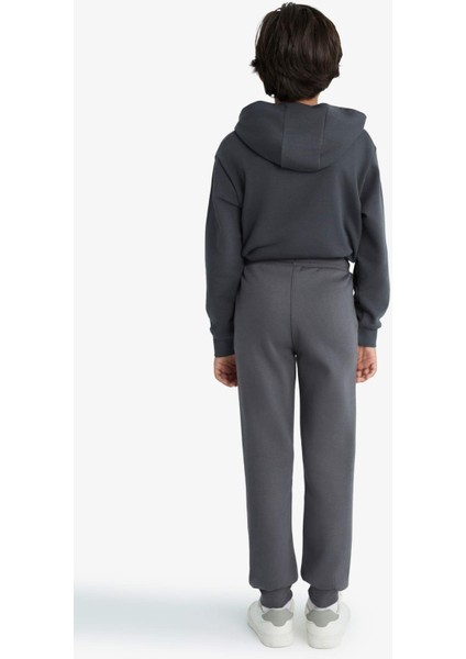 Erkek Çocuk Beli Lastikli Kalın Eşofman Altı W0773A625WN