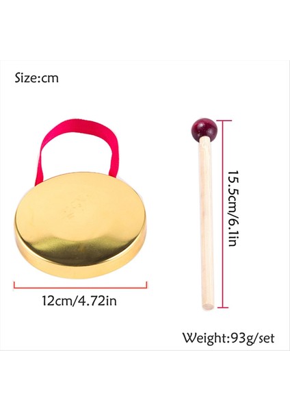 12CM El Gong Perküsyon Enstrümanı Okul Festivali Partisi Için Yuvarlak Oyun Hammer (Yurt Dışından) fiyatları