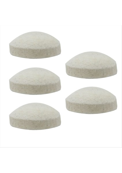 Drum Çekiç Pad Beyaz Kıta Yarı Dairesel Çekiç Ped Davul Aksesuarları (Yurt Dışından)