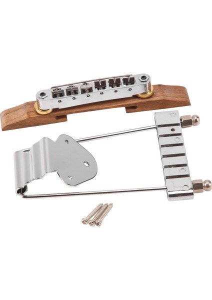 Elektro Gitar Köprüsü Ayarlanabilir Gül Ağacı Taban Köprü Kuyruk Parçası Caz Gitar Aksesuarları Için Set (Yurt Dışından) fiyatları