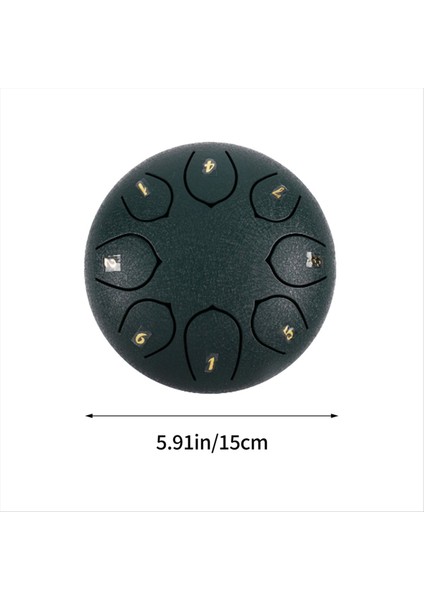 Dil Davul, Yağmur Zil Tambur, Su Geçirmez Çelik Dil Davul Yağmur Çenesi Müzikal 6 Inç 8 Müzik Terapisi Için Notlar (Yurt Dışından) modelleri