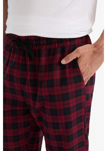 Regular Fit Cepli Uzun Kareli Pijama Altı F5217AX25WN indirimleri