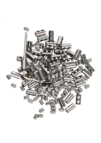 50PCS 3 mm Kablolu Bağlantı Elemanı Için Tel Halat Kelepçesi Ayarlanabilir Vidalı Bakır Metal Fikstürü Sling Sabitleme Aksesuarları (Yurt Dışından) fiyatları
