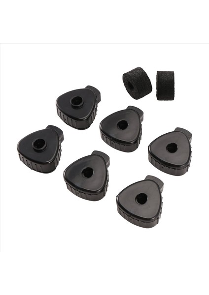 6 Adet Zil Somunları, Zil Kılıflı Hızlı Zil Somunu Yıkama Değiştirme, Perküsyon Davul Yedek Parçaları (Yurt Dışından) fiyatları