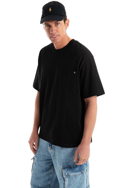 Jcoconcrete Pocket Tee Ss Crew Neck Siyah modelleri