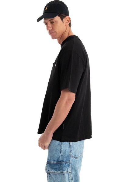 Jcoconcrete Pocket Tee Ss Crew Neck Siyah fiyatları