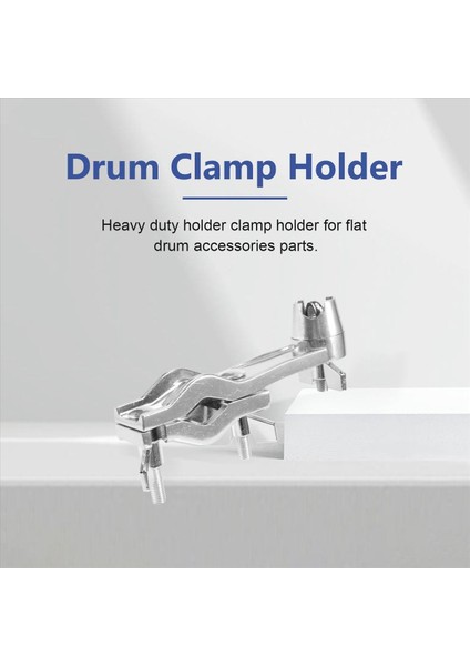 Drum Kelepçesi Tutucu Kelepçesi Drum Set Drum Montaj Braket Kelepçesi Perküsyon Stand Drum Aksesuarları (Yurt Dışından) indirimleri