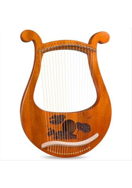 Lir Harp 19 String Yeni Başlayanlar Harp, Taşınabilir 19 Tonlu Küçük Harp 19 String Lir Müzikal Enstrümanlar Masif Ahşap Lir Harp (Yurt Dışından)