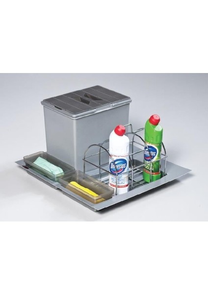 Çekmece Içi Çöp Kovası &amp; Deterjanlık 50 Cm. Modül