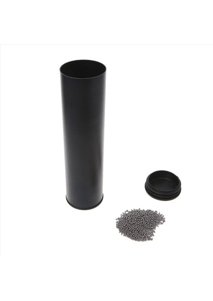 Profesyonel Paslanmaz Çelik Silindir Kum Shaker Ritim Müzik Aletleri Bant Eşliğinde Perküsyon, Gümüş (Yurt Dışından) fırsatları