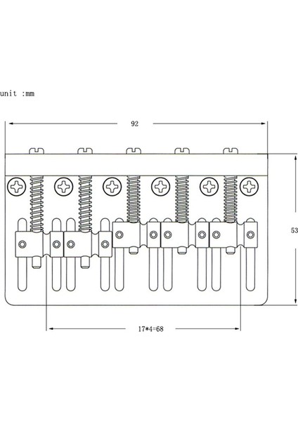 5 Dize Kalınlaştırılmış Bas Eyer Köprüsü Çekme String Plakası 5 String Elektrik Bas Gitar Aksesuarları Gümüş (Yurt Dışından) fiyatları