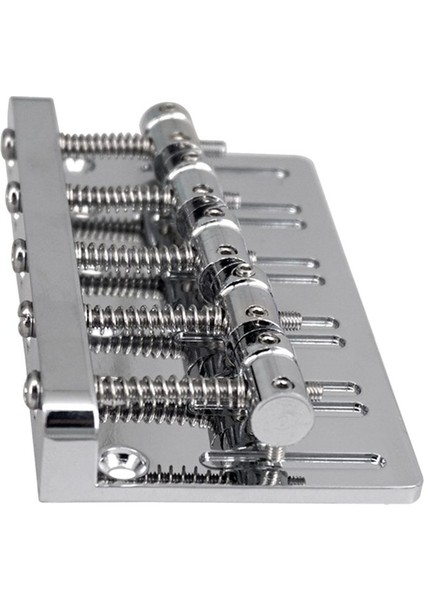 5 Dize Kalınlaştırılmış Bas Eyer Köprüsü Çekme String Plakası 5 String Elektrik Bas Gitar Aksesuarları Gümüş (Yurt Dışından) indirimleri