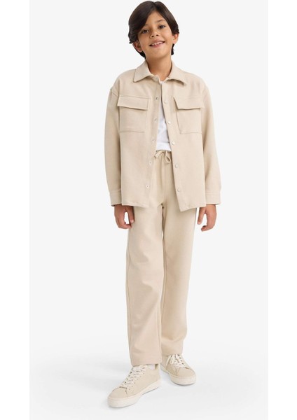 Erkek Çocuk Beli Lastikli Standart Paça Pantolon G3727A825AU fiyatları