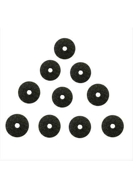 2,5 cm 10 Adet Davul Zil Keçesi Davul Davul Anti-Kayma Anti-Keçe Davul Aksesuarları (Yurt Dışından)