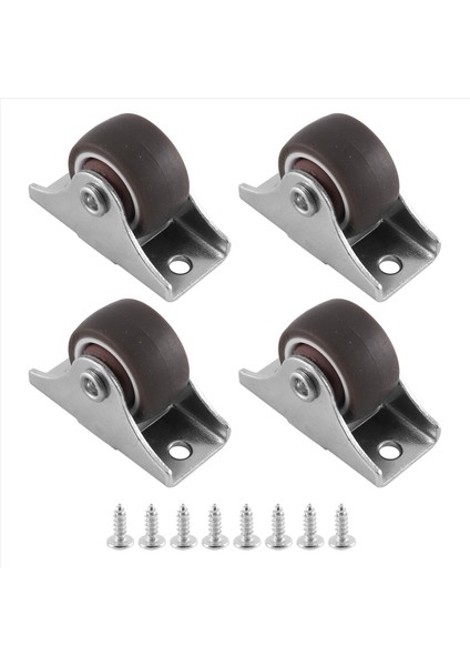 4 Adet Mini Tekerlekler Mobilya Tekerlekleri Küçük 25MM Sabit Tekerlekler Yönlü Hareketli Tekerlekler Mobilya Için Hareketli Tekerlekler (Yurt Dışından) fiyatları