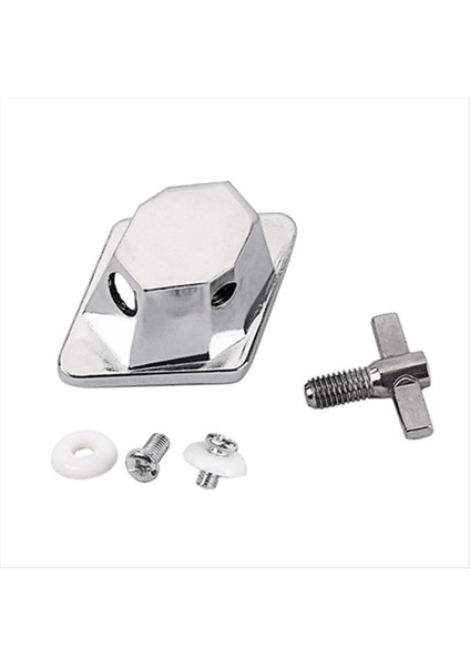 3pcs Krom Zemin Bacak Braketi Bağlantı Taban Davul Seti Parçaları Aksesuarları Müzik Aleti Aksesuarları (Yurt Dışından) fiyatları