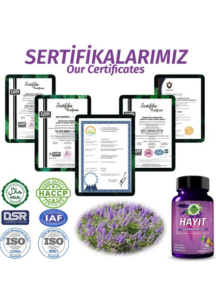 Şifa Hayıt Kapsül (CHASTE TREE CAPSULE) modelleri