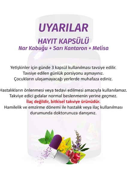Şifa Hayıt Kapsül (CHASTE TREE CAPSULE) indirimleri