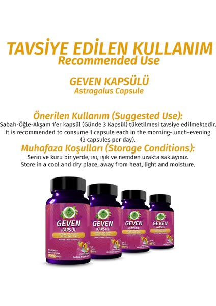 Şifa Geven Kapsül (ASTRAGALUS CAPSULE) modelleri