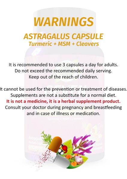 Şifa Geven Kapsül (ASTRAGALUS CAPSULE)
