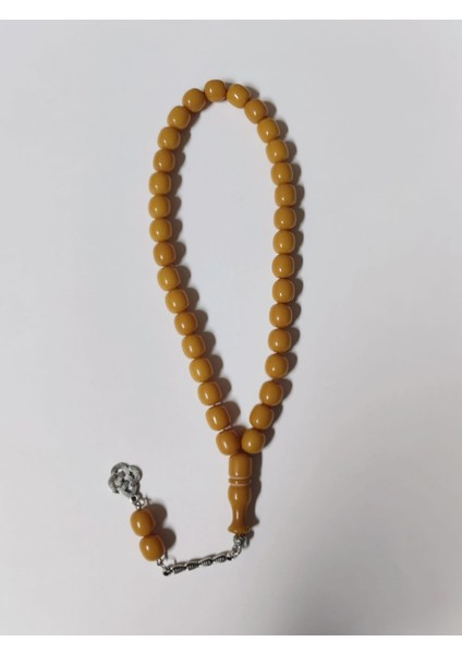 Sarı Küre Kesim Toz Kehribar Tesbih fırsatları