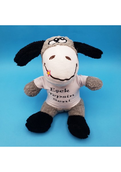 Peluş Tişörtlü Eşek Tepsin Seni Eşek