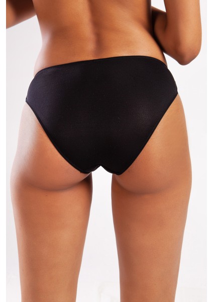 Golshan Goldy Mini Slip, Kadın Dantelli Siyah Külot fiyatları