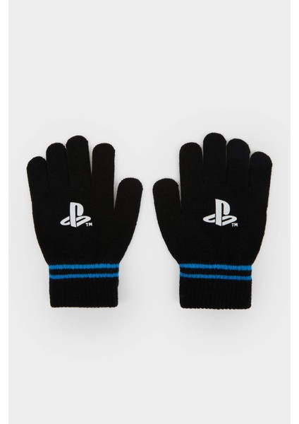 Erkek Çocuk PlayStation Baskılı Eldiven F5551A825WN