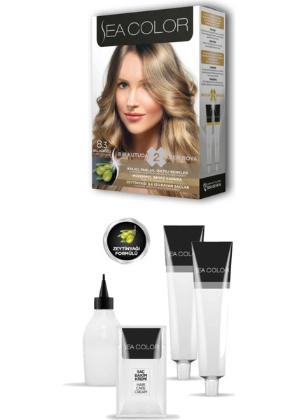 Litaetrend 2x2 Tüp Krem Saç Boyası Seti Bal Köpüğü No:8.3 fiyatları