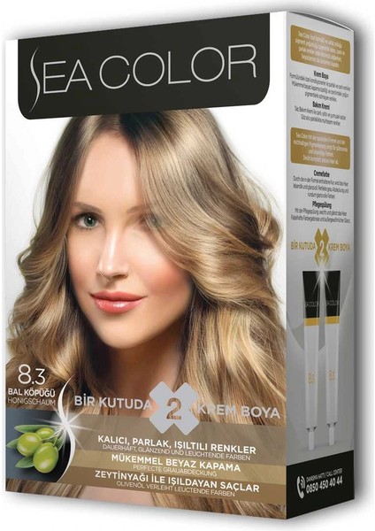 Litaetrend 2x2 Tüp Krem Saç Boyası Seti Bal Köpüğü No:8.3 modelleri