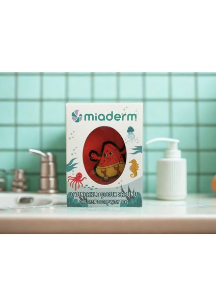 Çilek Özlü El Yapımı Oyuncaklı Çocuk Sabunu 50 gr modelleri