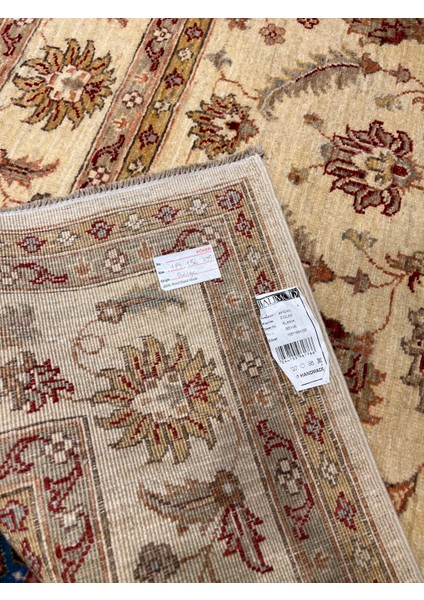 El Dokuma Afgan Uşağı Ziegler Halısı Birinci Sınıf Kalite Ebat 190X156 fırsatları