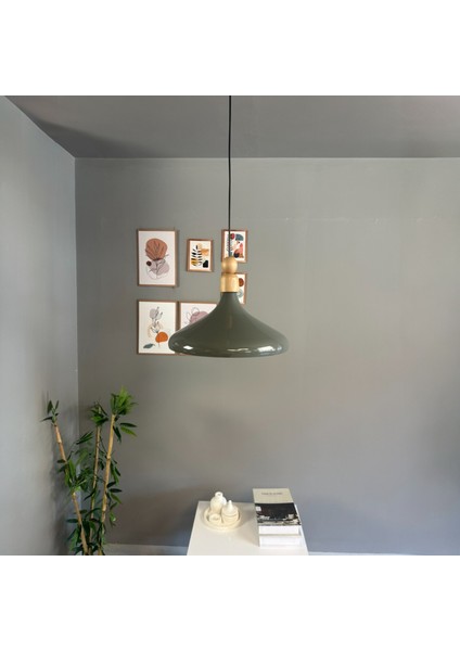 Antrasit Tekli Avize Kalın Ahşap Boncuk Sarkıt Salon Mutfak Pastane Lamba Aydınlatma Avizeler fiyatları