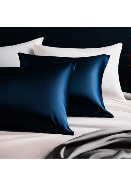 2 Adet Özel Seri Ipek Saten Yastık Kılıfı 50X70 cm | Konforlu Uyku