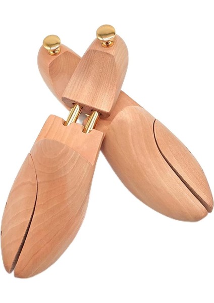 Premium Yaylı Cilalı Ahşap Ayakkabı Kalıbı