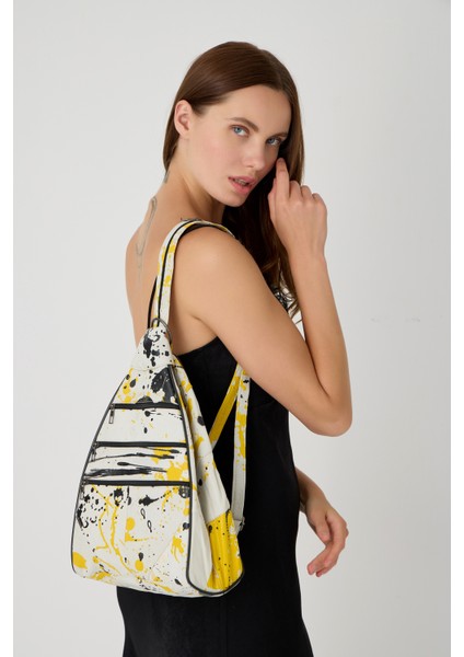 Özel Tasarım Hakiki Deri Sırt ve Kol Çantası Fonksiyonel Çanta fiyatları