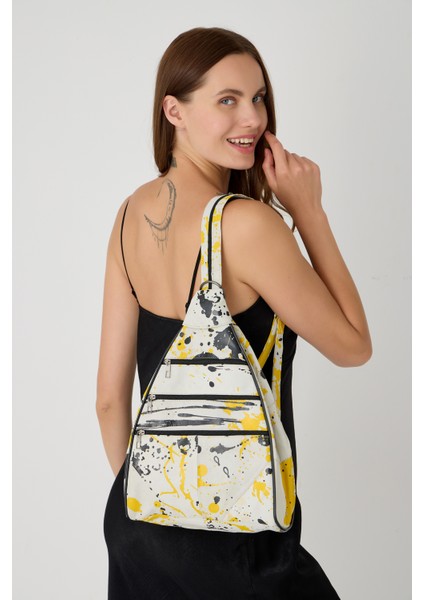 Özel Tasarım Hakiki Deri Sırt ve Kol Çantası Fonksiyonel Çanta modelleri