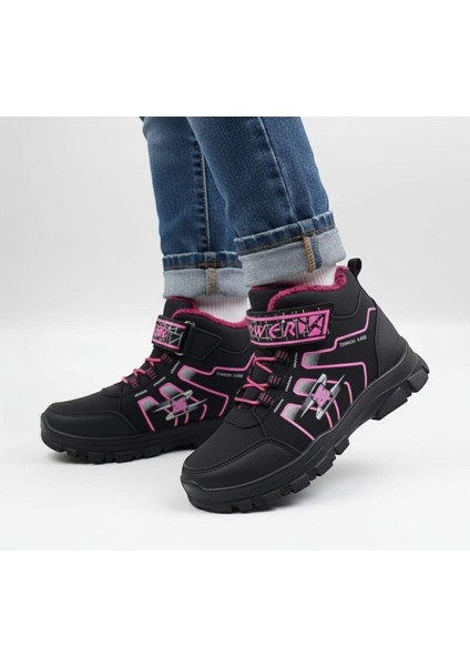 Kız Çocuk Termal Yünlü Kışlık Spor Bot