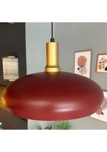 Estrela Vişne Çürüğü Tekli Sarkıt Avize Gold Fener Başlık Iç Mekan Aydınlatma Dekoratif Mutfak Cafe modelleri