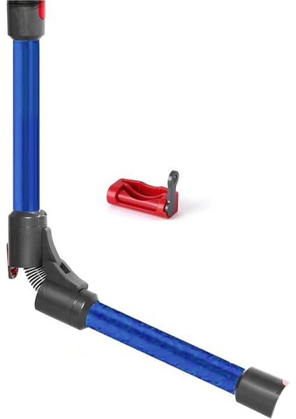 V15 V8 V11 V10 V7 Kablosuz Süpürge Için Katlanabilir Uzatma Çubuğu Metal Yedek Parçaları ve Tetik Kilidi (Yurt Dışından)