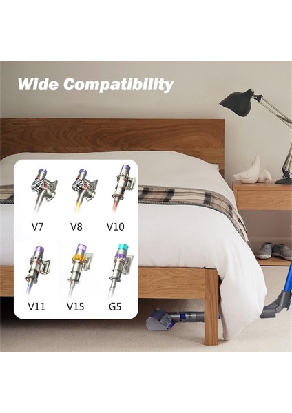 V15 V8 V11 V10 V7 Kablosuz Süpürge Için Katlanabilir Uzatma Çubuğu Metal Yedek Parçaları ve Tetik Kilidi (Yurt Dışından) modelleri