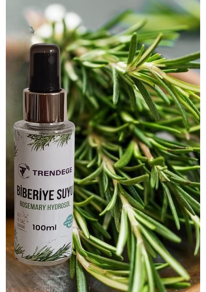 Biberiye Suyu (Rosemary Hydrosol) 100 ml %100 SAF DOĞAL fırsatları
