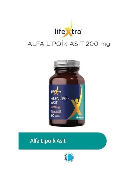 Lifextra Alfa Lipoik Asit 90 Kapsül fiyatları