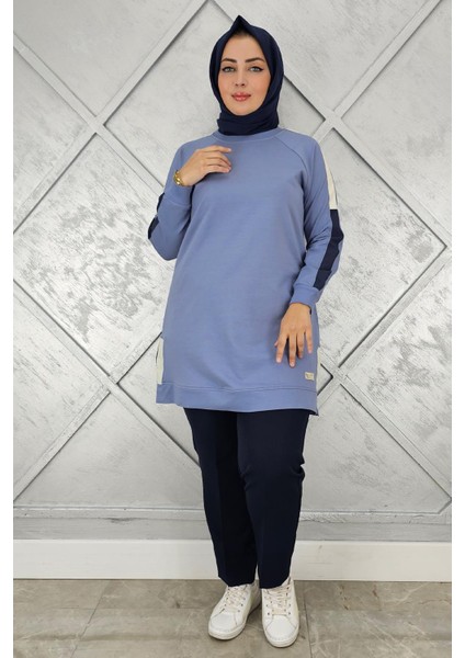 Kadın Kolları Kombinli Tesettür Tunik modelleri