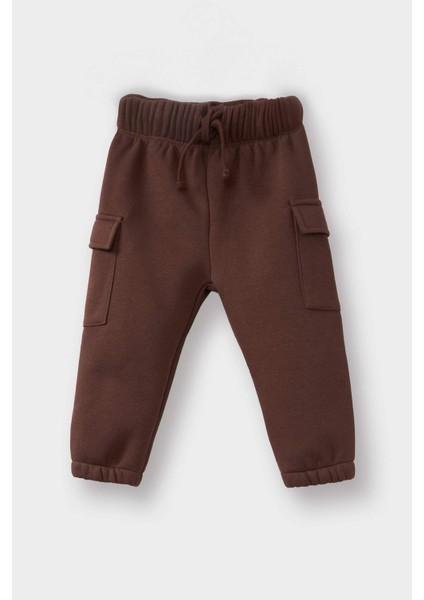 Erkek Bebek 2'li Takım Baskılı Yarım Fermuarlı Sweatshirt Eşofman Altı G1126A525WN fiyatları