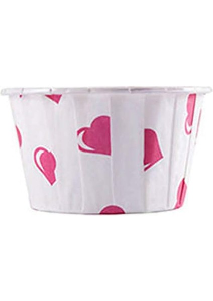 At Market Kalp Puantiyeli Muffin Kek Kapsülü 50LI