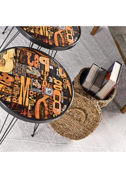 Bbg Bonnybonn Etnik Desen Zigon Sehpa